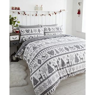 Quilt Duvet Cover Christmas Bedding Set