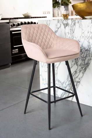 Breakfast Bar Stools High Seat Chair Home Kitchen Modern Comfortable Black 2 
