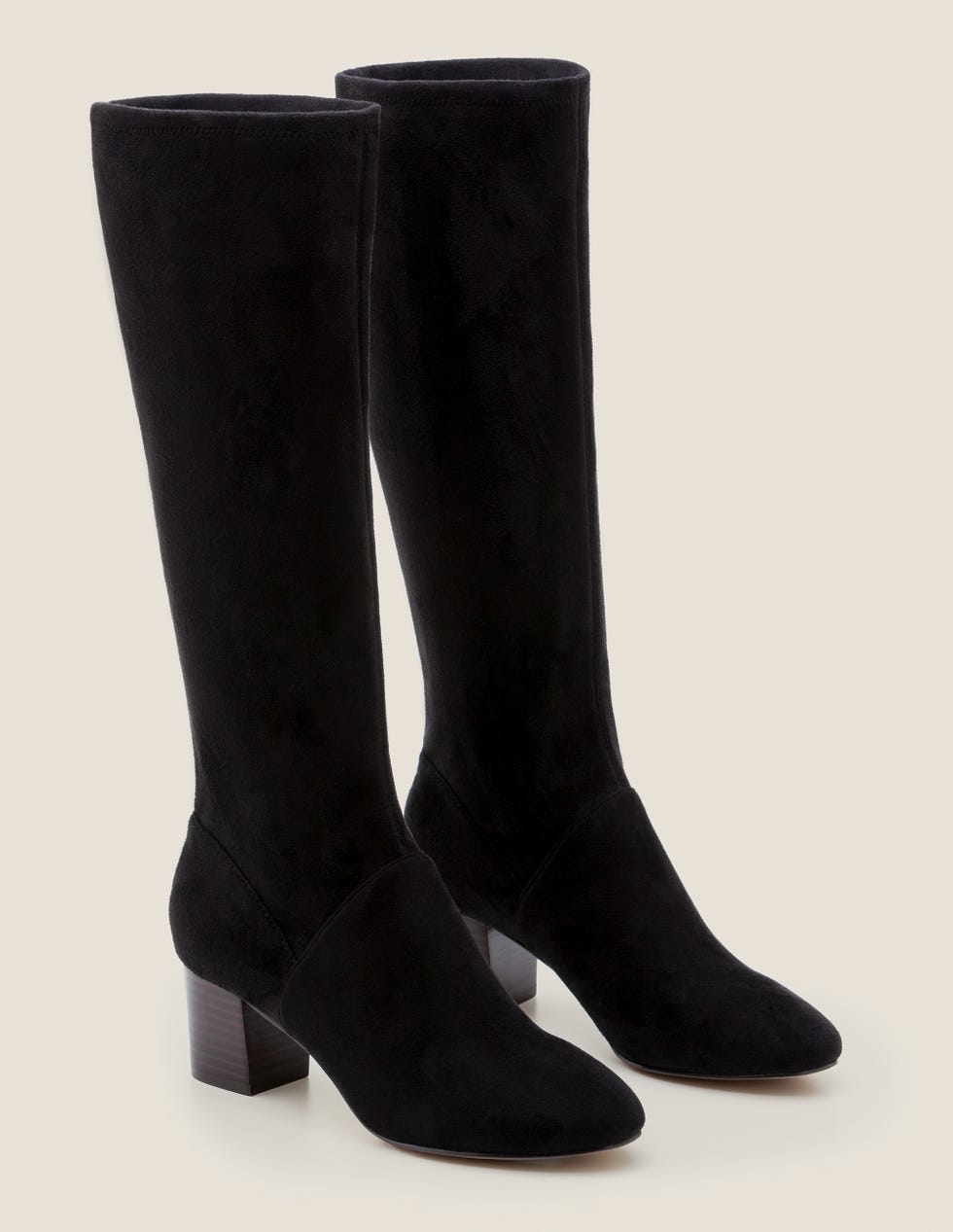 Round Toe Stretch Boots 