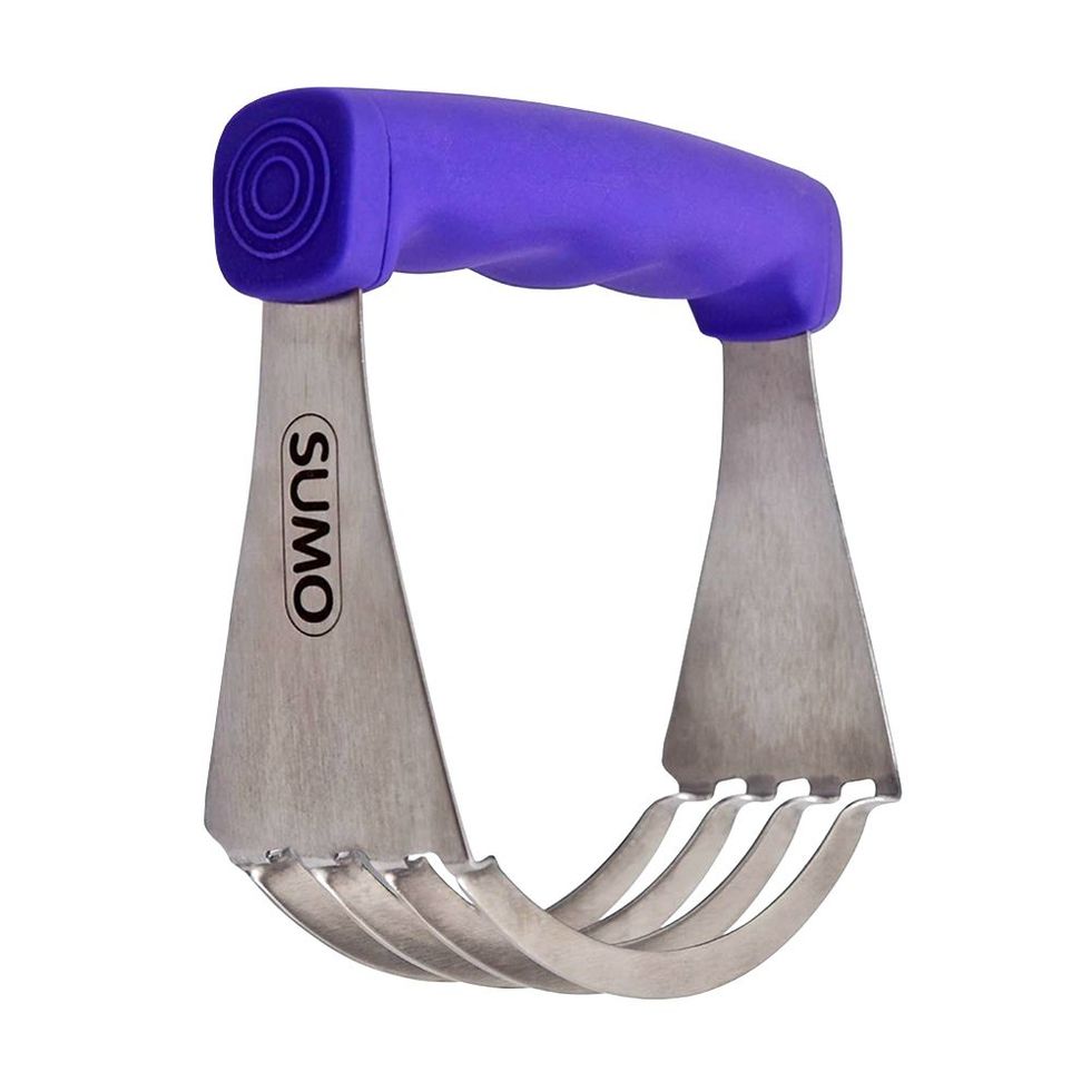  Sumo Solid Stainless Steel with Non-Slip Rubber Grip, Purple:  Home & Kitchen