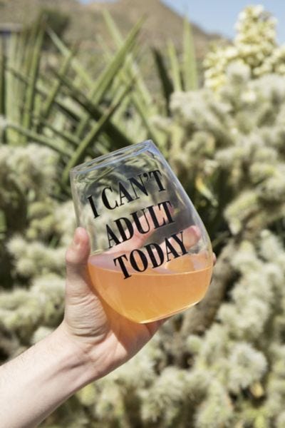 XL Stemless Wine Glass