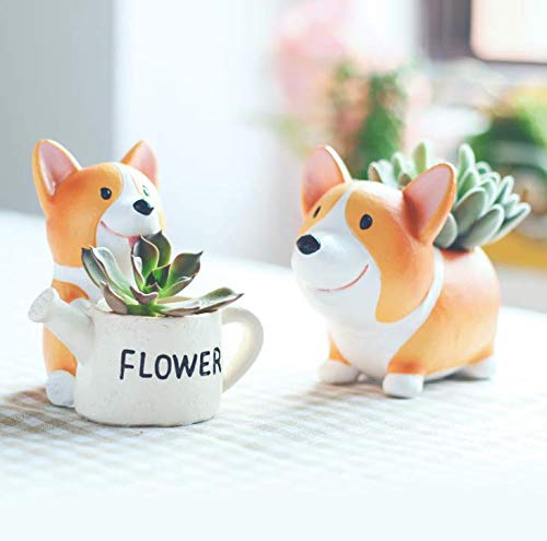 Corgi Planter Flower Pots
