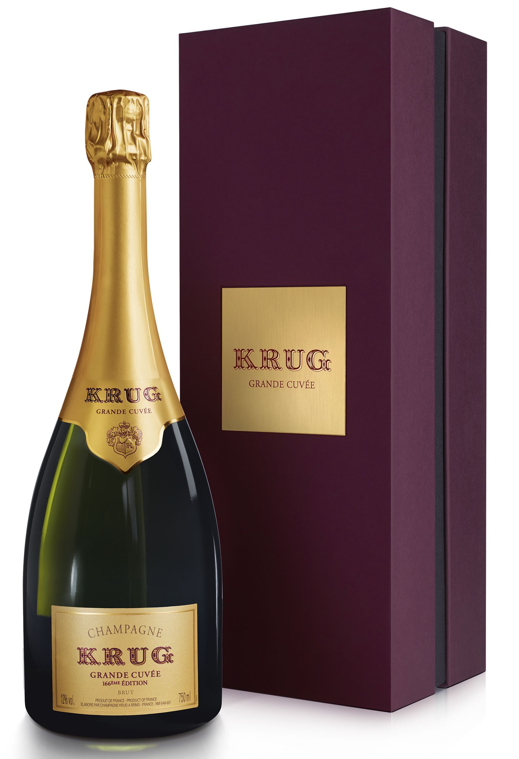 Krug Grande Cuvee Brut With Gift Box