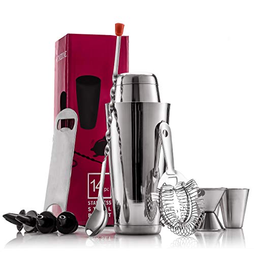 Expert Cocktail Shaker Home Bar Set