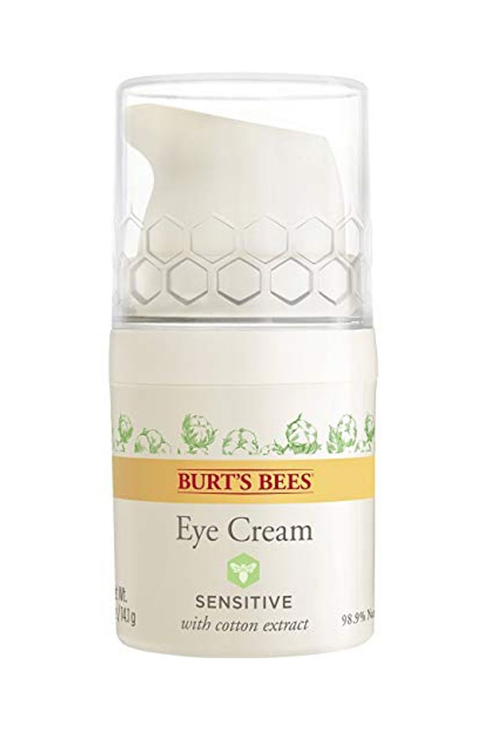Burt's Bees Sensitive Eye Cream with Cotton Extract