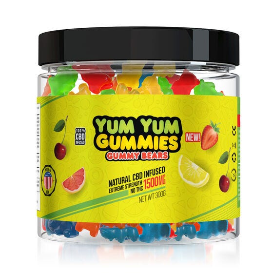 CBD Infused Gummy Bears