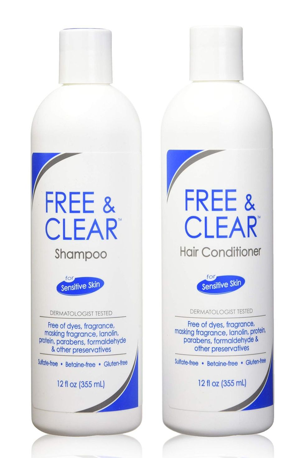Free & Clear Shampoo and Conditioner for Sensitive Skin