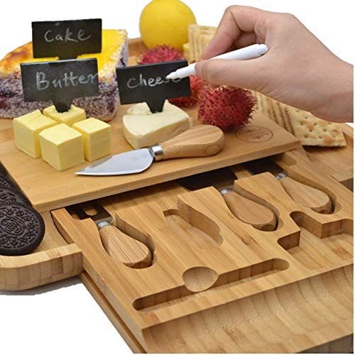 5 Chalkboard Cheese Markers Set