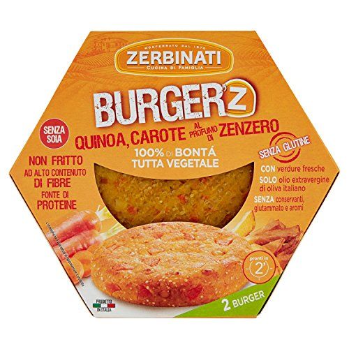Burger Vegetali con Quinoa, Carote e al Profumo di Zenzero