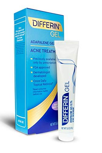 Differin Adapalene Gel 0.1% Acne Treatment