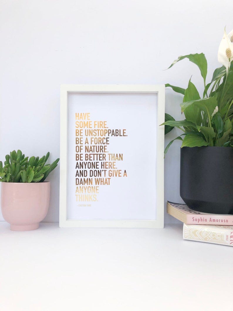Cristina Yang Print