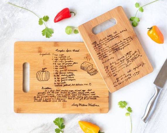 Custom Engraved Cutting Board