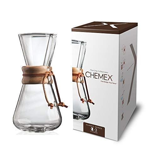 Chemex Classic Series, Pour-Over Glass Coffeemaker