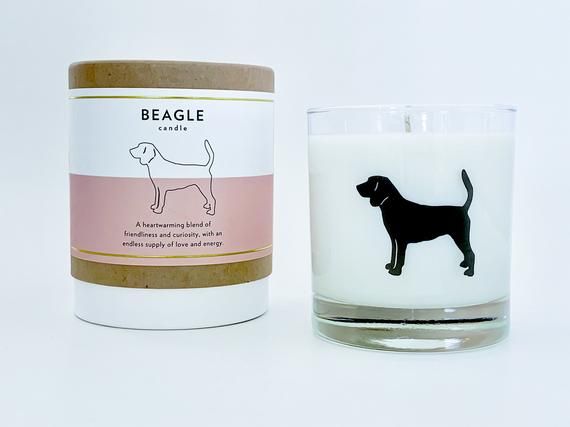 Beagle Candle