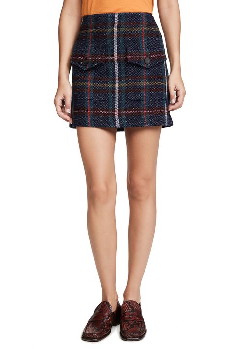 10 Plaid Skirt Outfit Ideas - How to Wear a Plaid Skirt This Fall