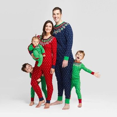 Holiday Fairisle Family Pajamas Collection