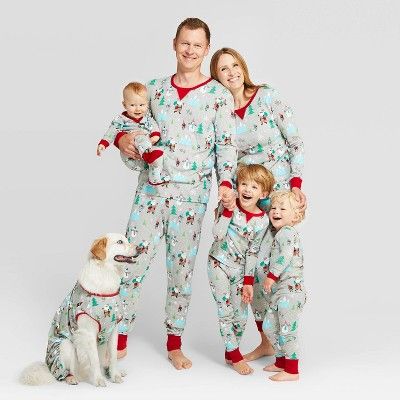 Holiday Winter Wonderland Family Pajamas Collection