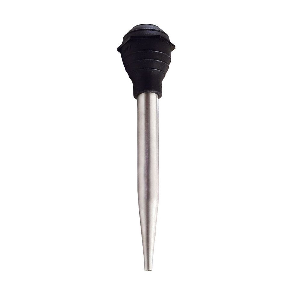 Steel Turkey Baster & Barbecue Basting Brush, with Flavor Injector and  Cleaning Brush - By MiiKO