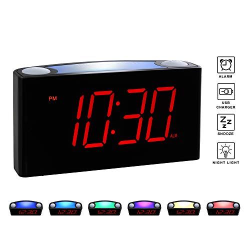 Home LED Digital Alarm Clock