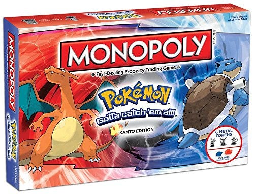 Permainan Papan Monopoli Pokémon Permainan Papan Monopoli Pokémon