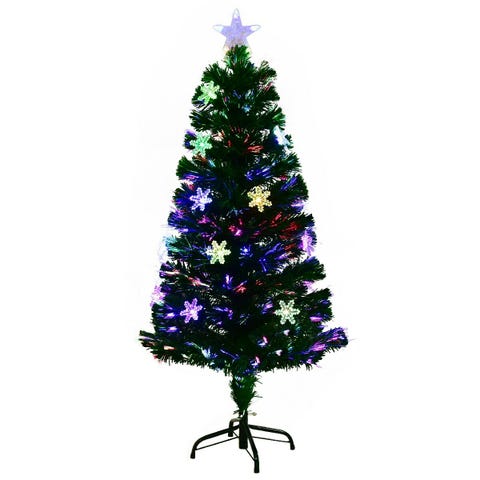 Fiber Optic Christmas Trees Pre Lit Christmas Trees