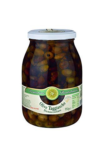 Olive taggiasche snocciolate in extra vergine di oliva