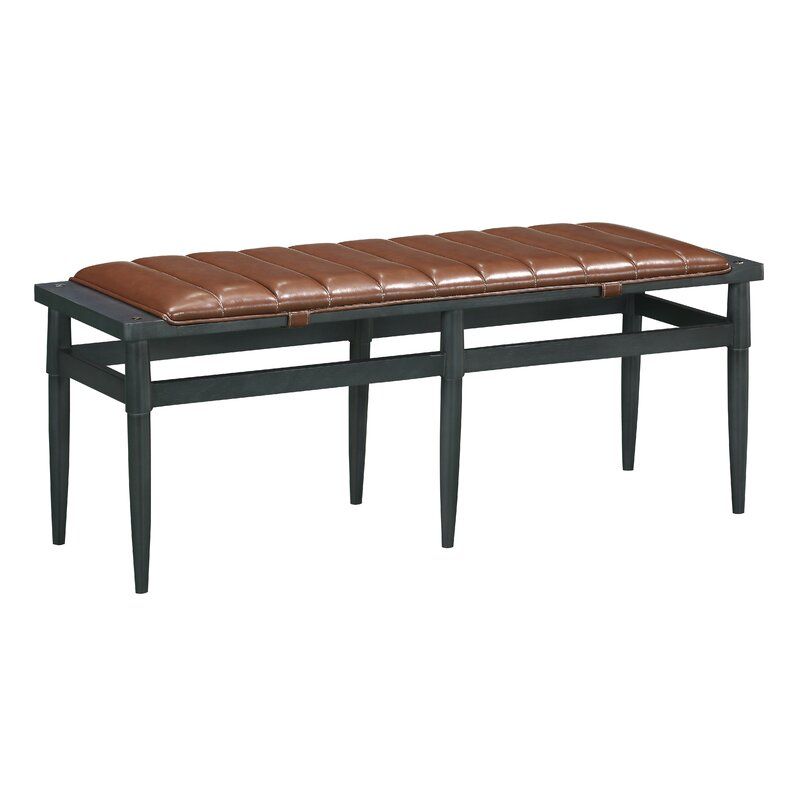 Thilo Leather Bed Bench