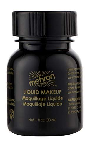 Mehron Black Liquid Makeup