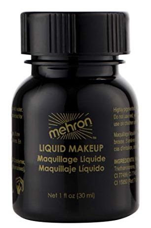 Mehron Black Liquid Makeup