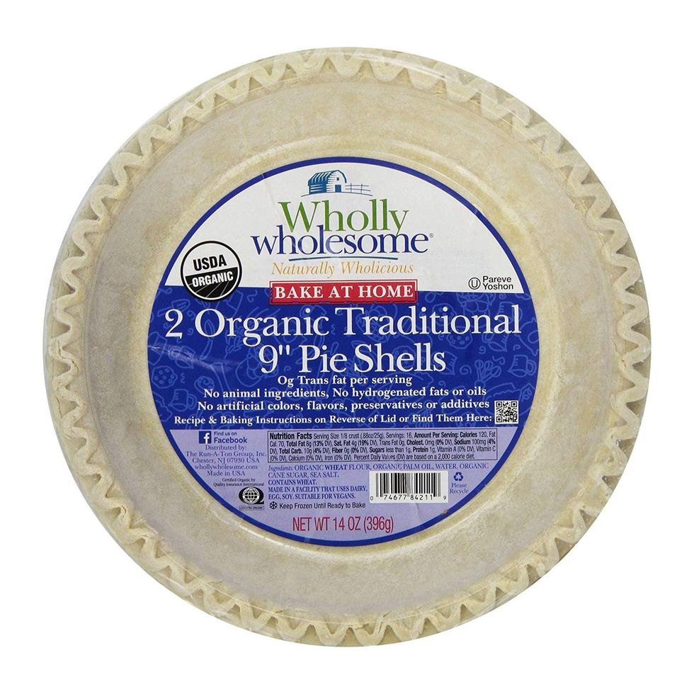 Organic Traditional 9" Pie Shells