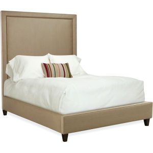 Square Headboard with Rails 