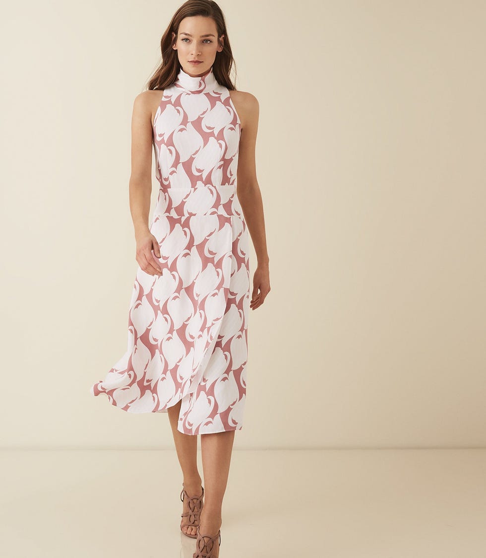 Doriana Printed Midi Dress