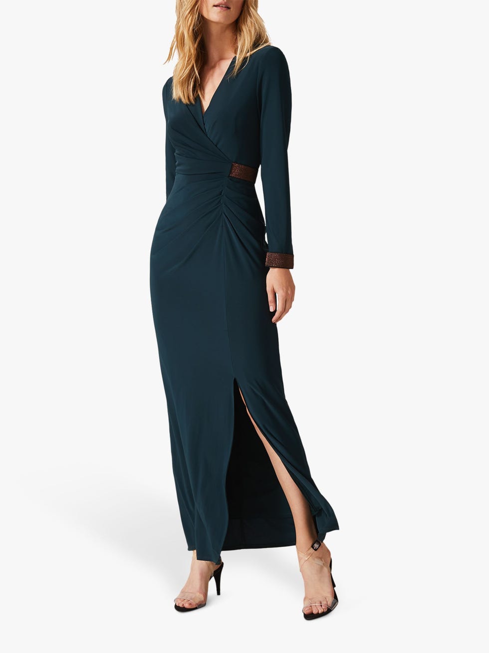 Phase Eight Dafina Maxi Dress, Galactic Green