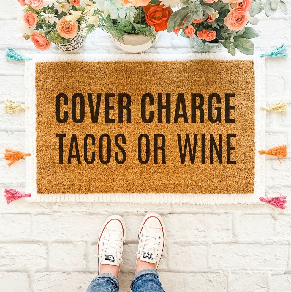 Tacos or Wine Doormat