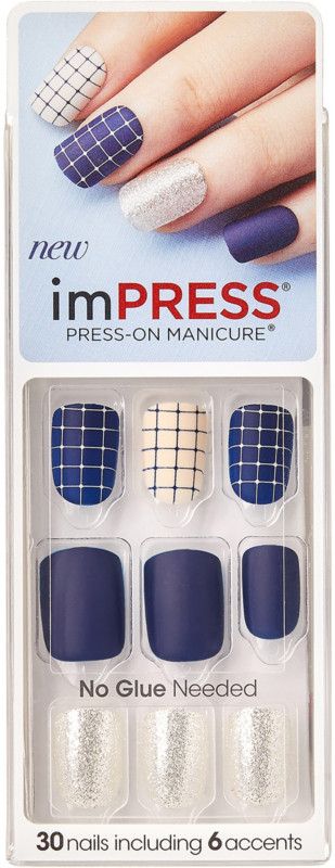 Kiss Who Dat imPress Press-On Manicure