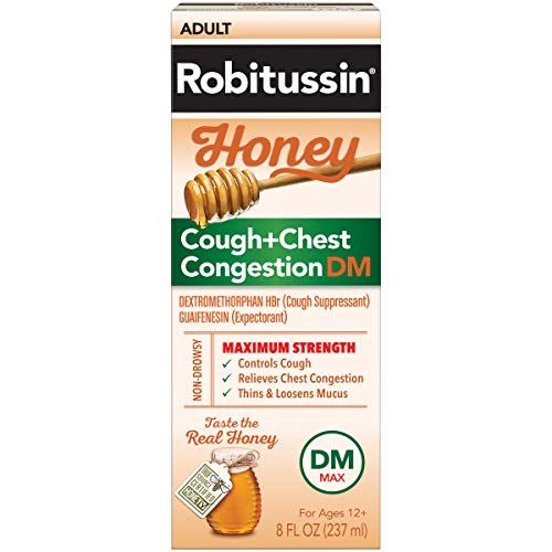Robitussin Honey Adult Maximum Strength Cough + Chest Congestion