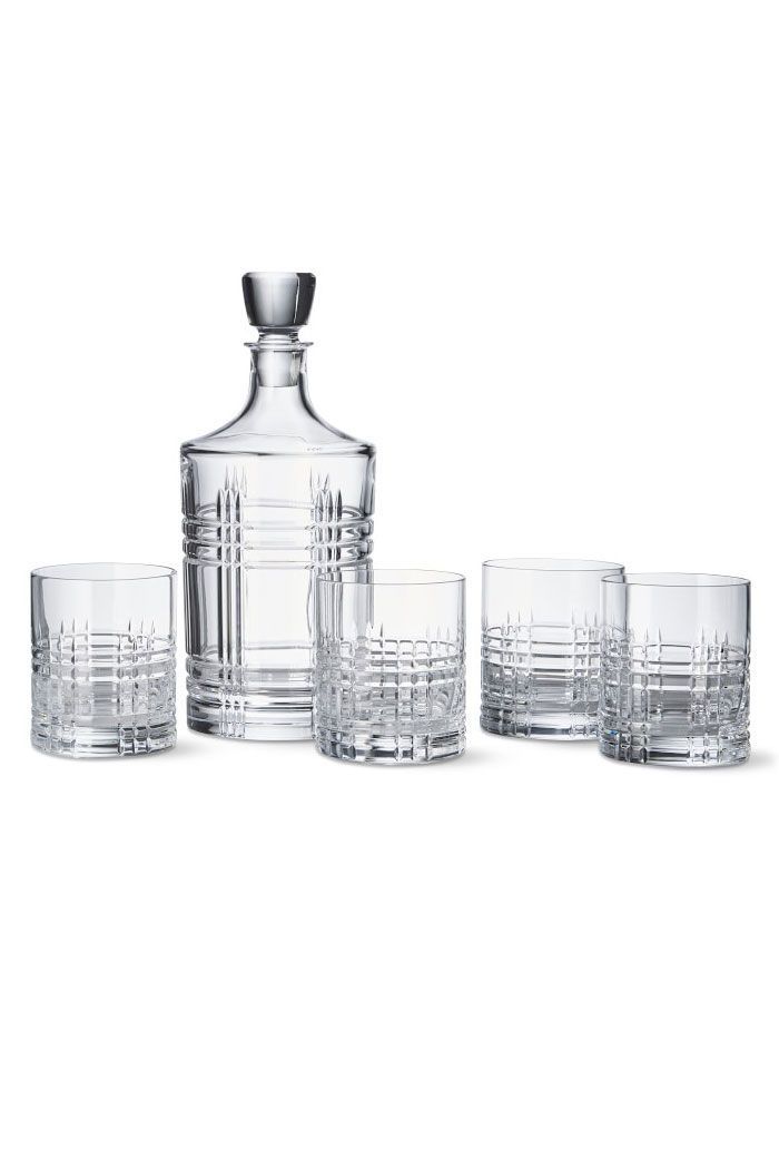 MacLean Decanter and Double Old-Fashioned Glasses