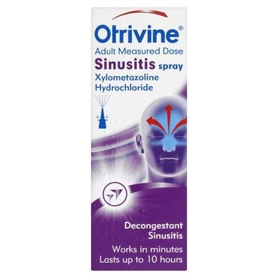 Otrivine Adult Measured Dose Sinusitis Spray 10ml
