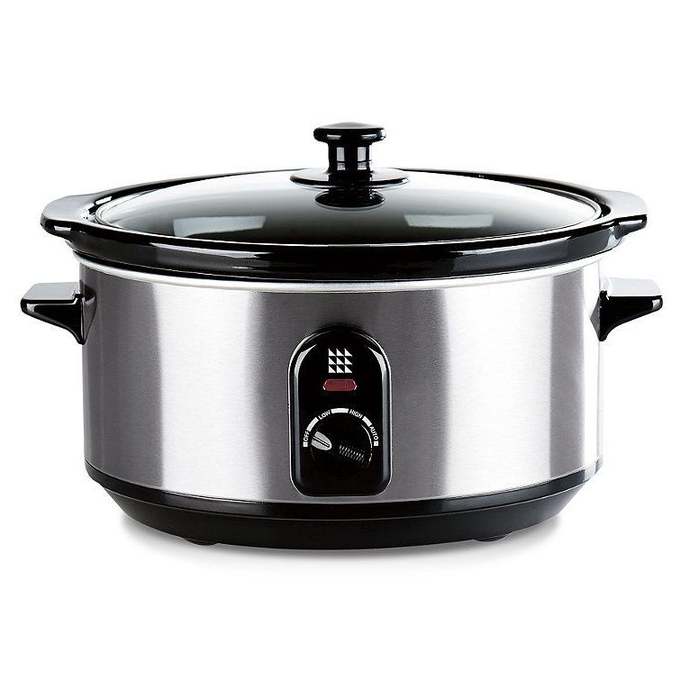 Crockpot Slow Cooker, Removable Easy-Clean Ceramic Bowl, 1.8 L Small Slow  Cooker (Serves 1-2 People), Energy Efficient