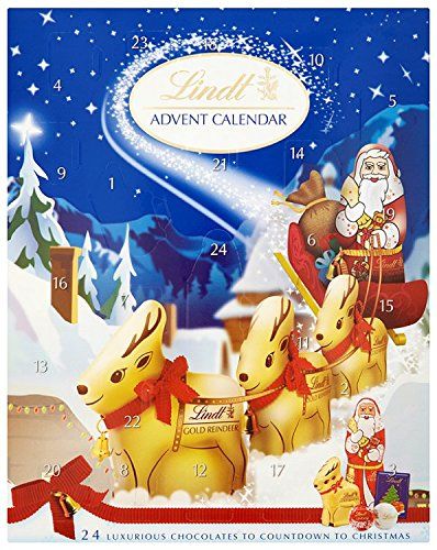 Lindt Lindor Milk Chocolate Lovers Advent Calendar Countdown to Christmas 300g 