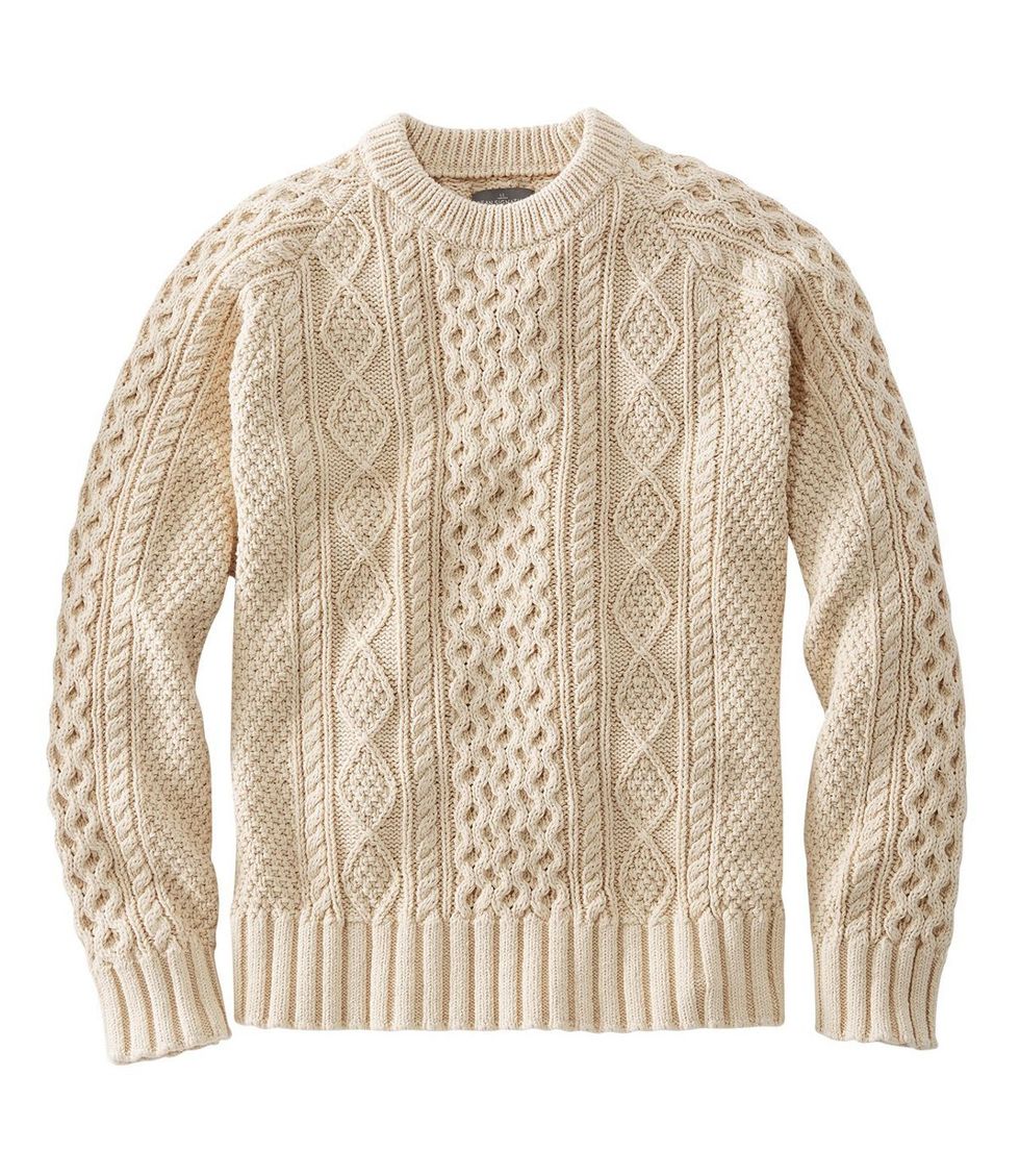 Signature Cotton Fisherman Sweater