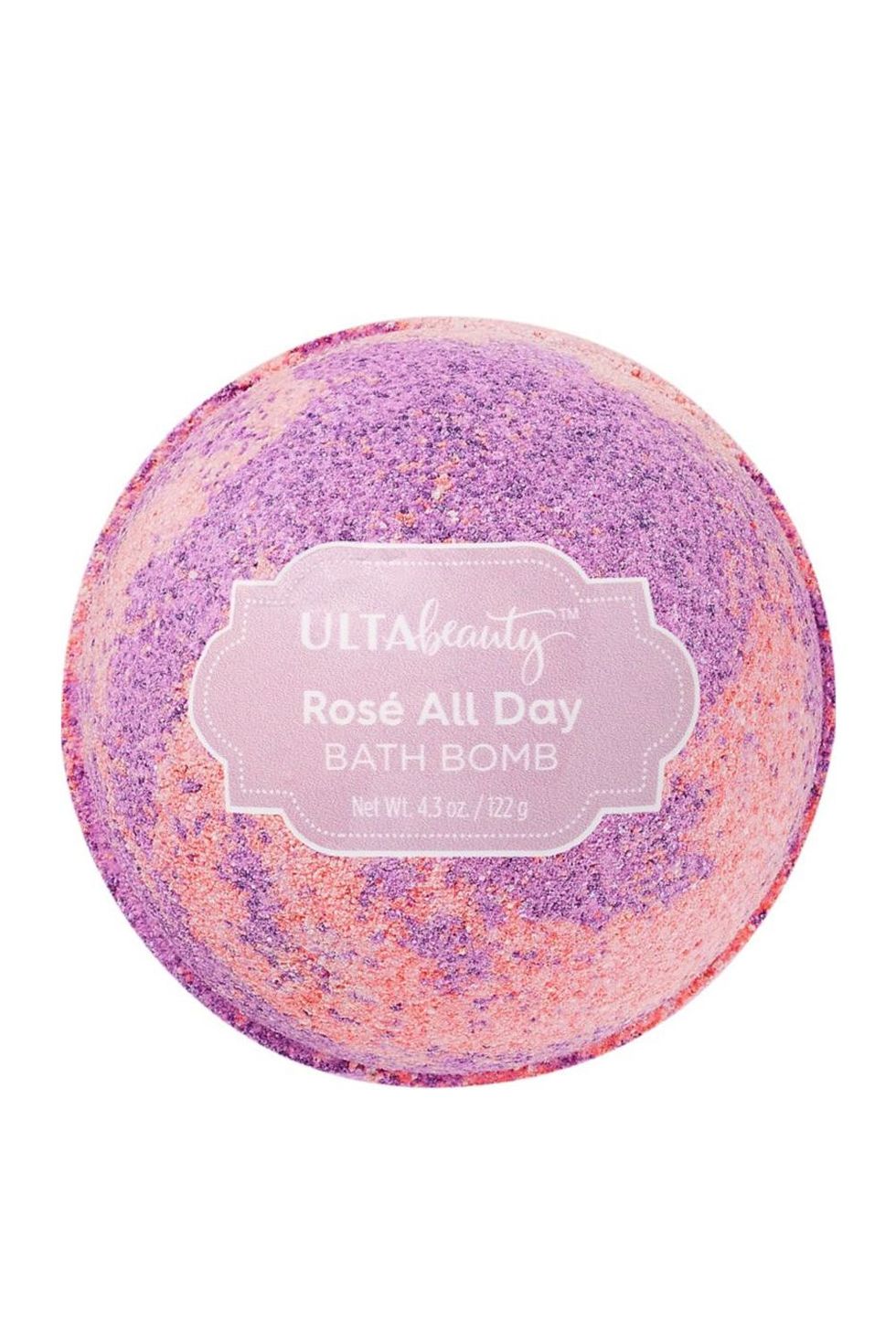 Ulta Beauty Rosé All Day Color Marble Bath Bomb