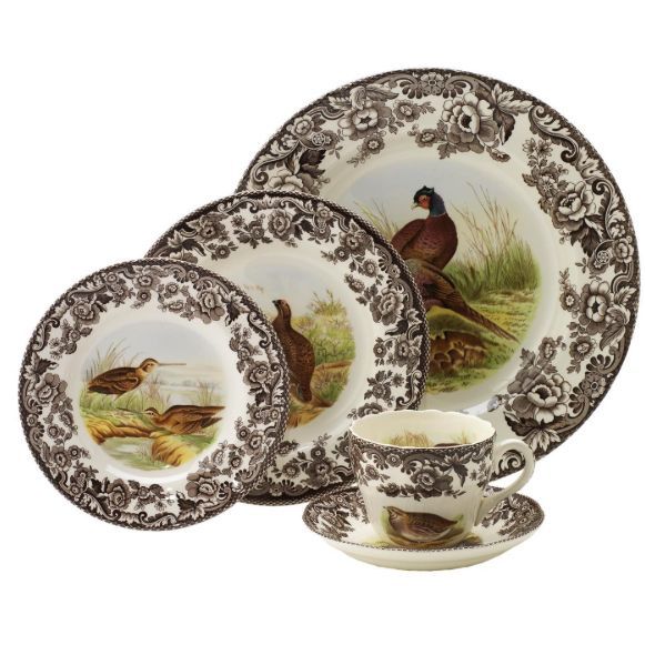 Spode Woodland 5-Piece Place Setting