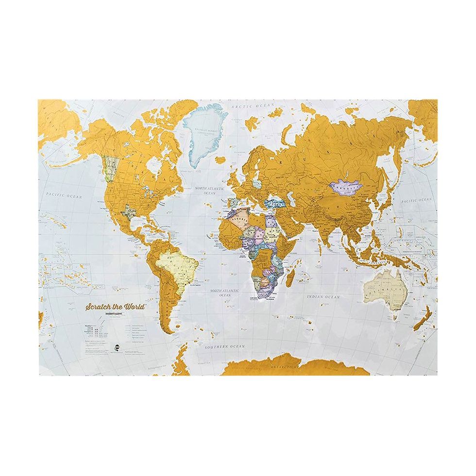Scratch the World Travel Map