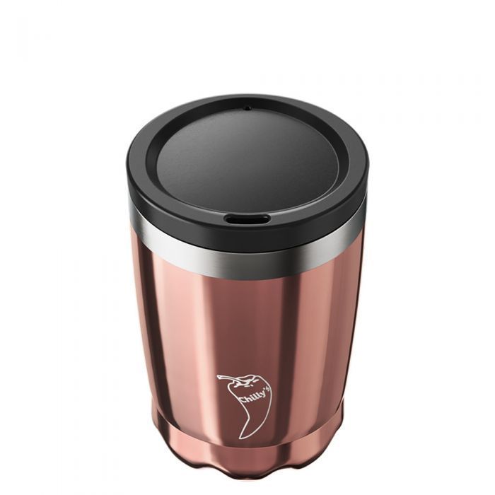 Coffee Cup Chrome Rose Gold