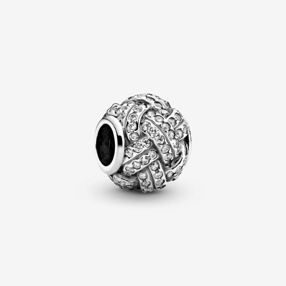 Shimmering Knot Charm