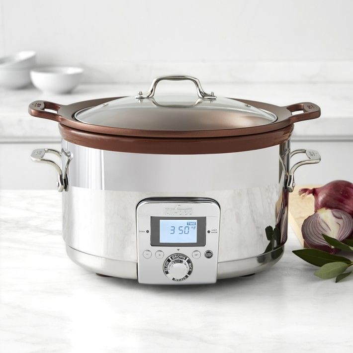 All-Clad Gourmet Slow Cooker With All-in-One Browning