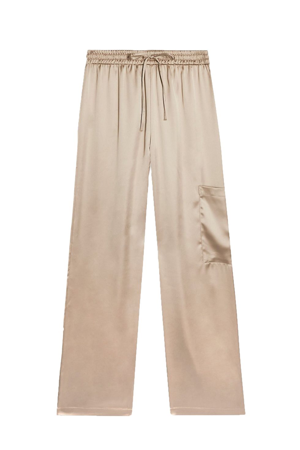 Slouch Satin Trousers