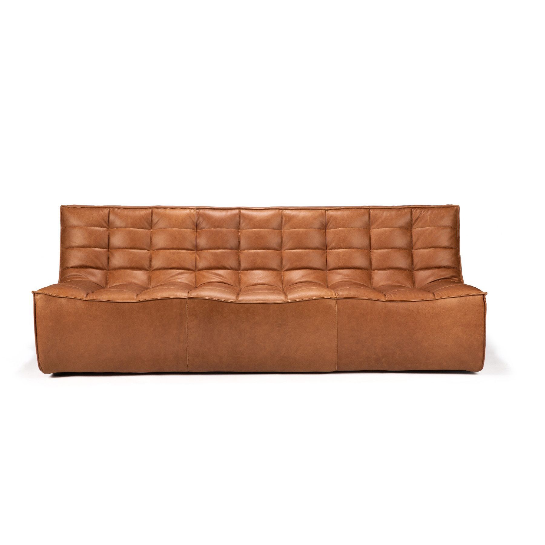 N701 Three Seater Sofa Leather