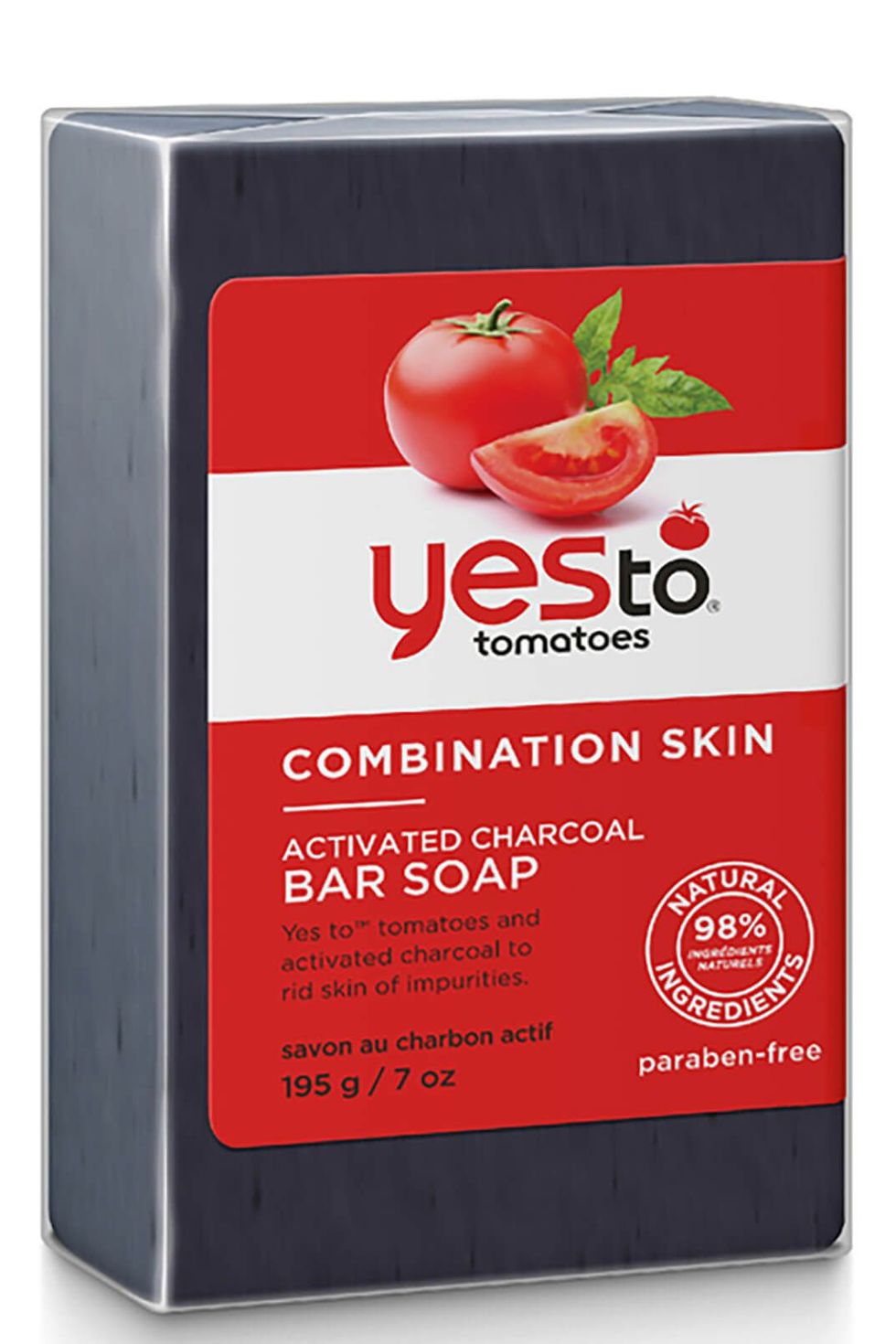 Yes to Tomatoes Activated Charcoal Bar Soap